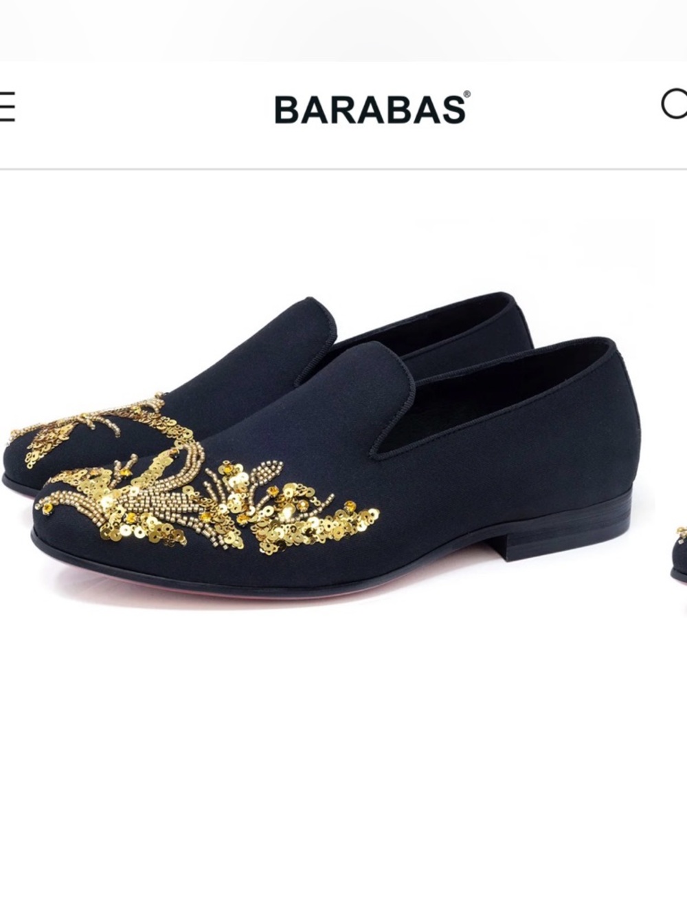 Barabas Sequin Loafers